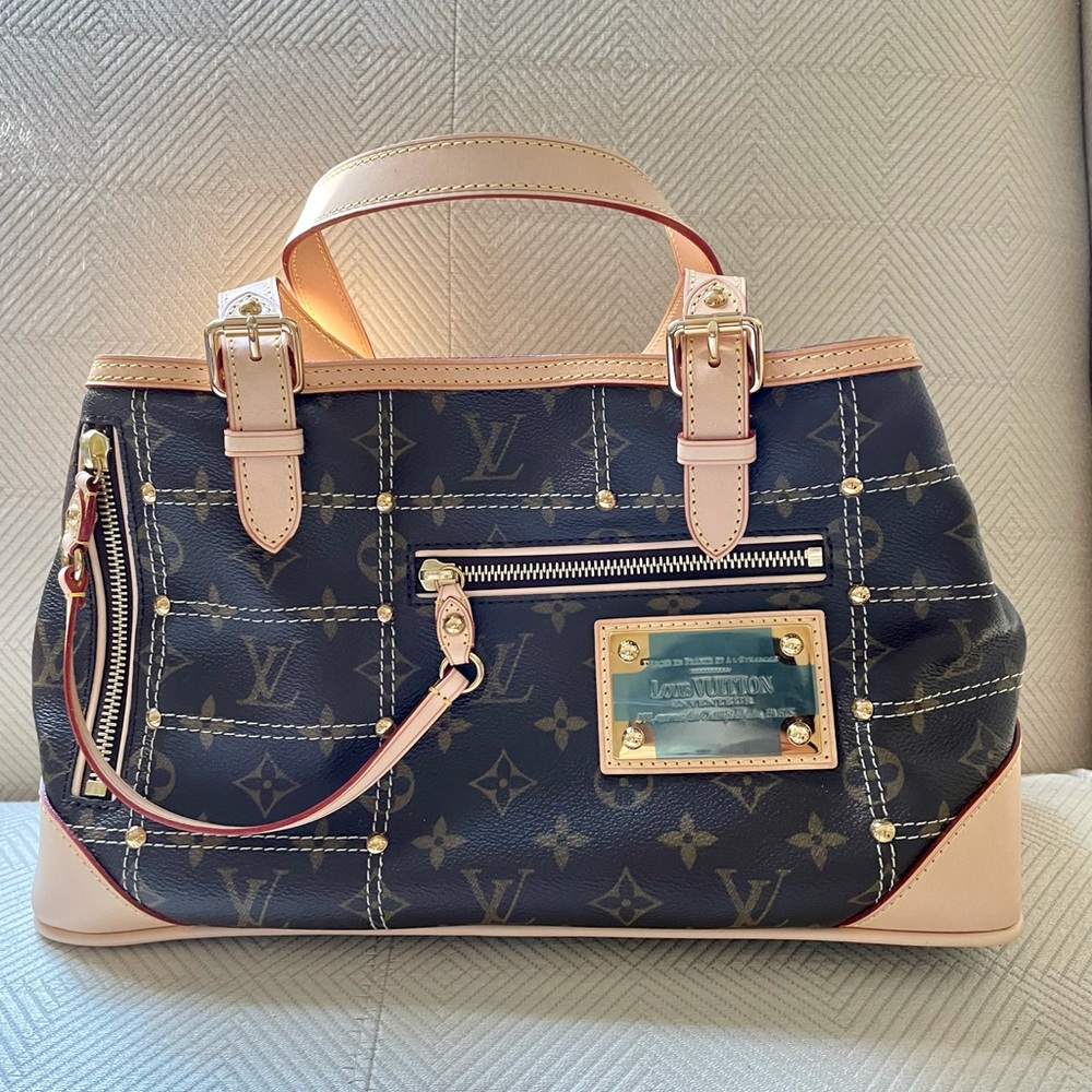 Louis Vuitton LIMITED Riveting Leather Tote